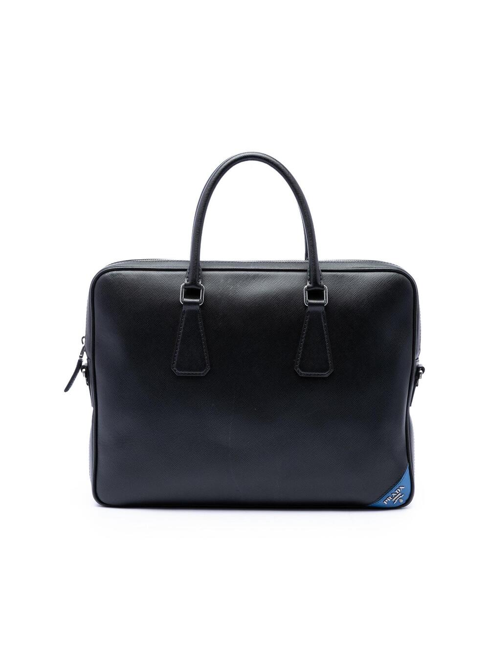 Prada Saffiano Business Bag Pre-Loved #359471P62B